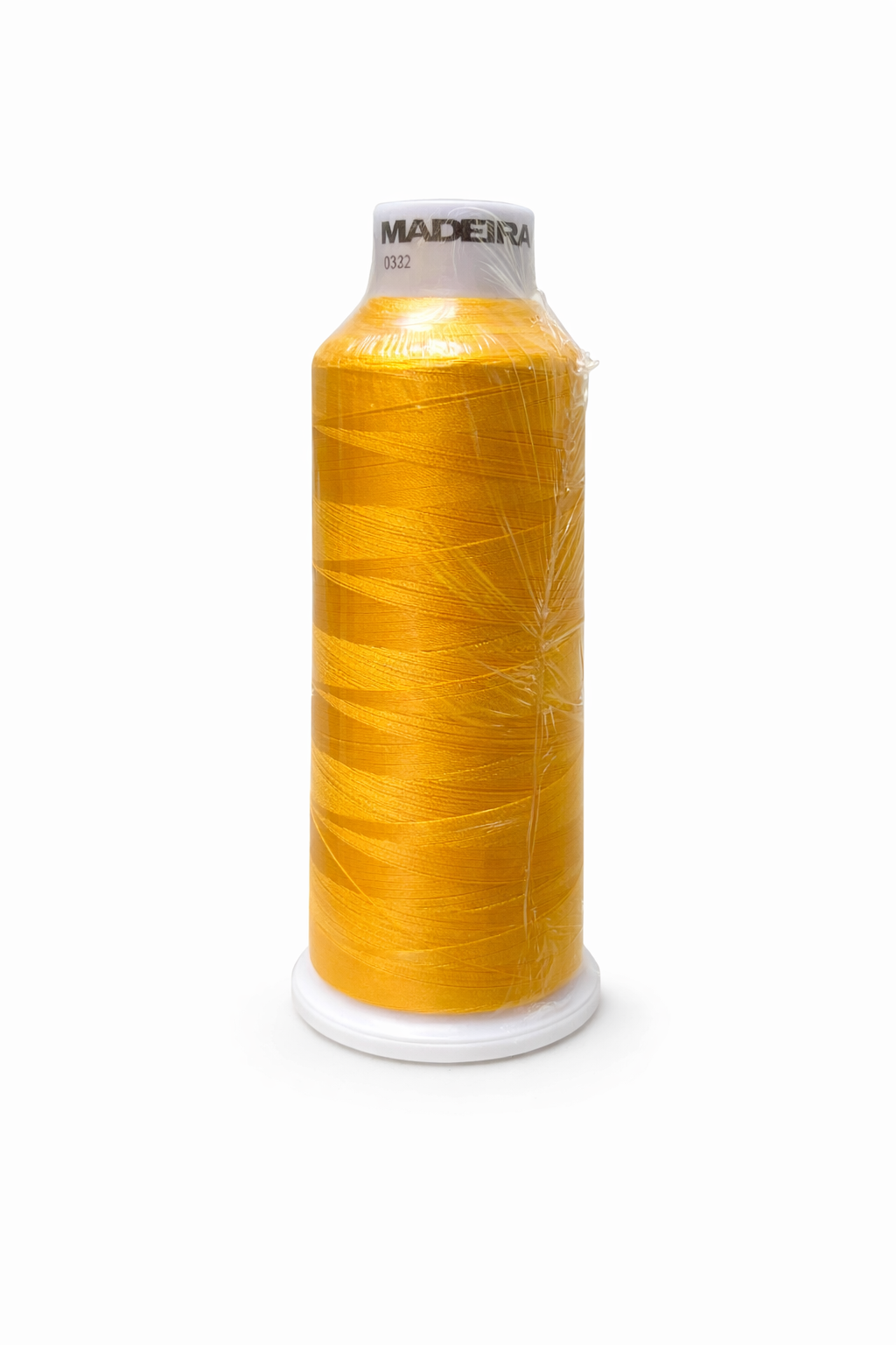 MADEIRA 1024 CLASSIC RAYON #40 weight Gold Rush Yellow Machine Embroidery Thread 5500 yard cone