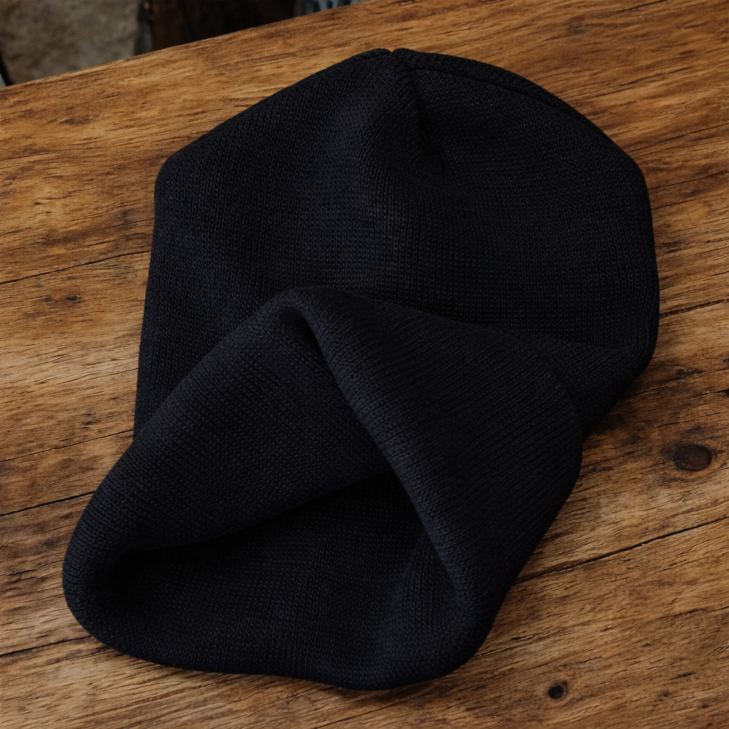 Mama Gold Leatherette Engraved Beanie